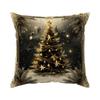 Home Decor Festive Christmas Patterns Cushion Covers Pattern Cushion Cover Suitable For Sofa Bedroom Car Pillow Cover