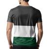 Men's Fashion Printed V-Neck Short Sleeve T-Shirt