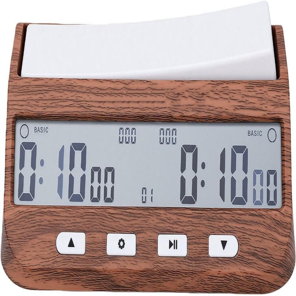 Compact Design Chess Timer Multifunctional Game Timer Portable Board Game Clock for Go