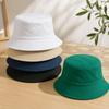 Wide Brim Bucket Hat UV Protected Sun Protection Hat Solid Color Fisherman Hat  Fishing