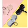 Soft Leather Sunglasses Bag- Leather Glasses Case Holder Portable Slim Sunglasses Pouch Eyeglass Case