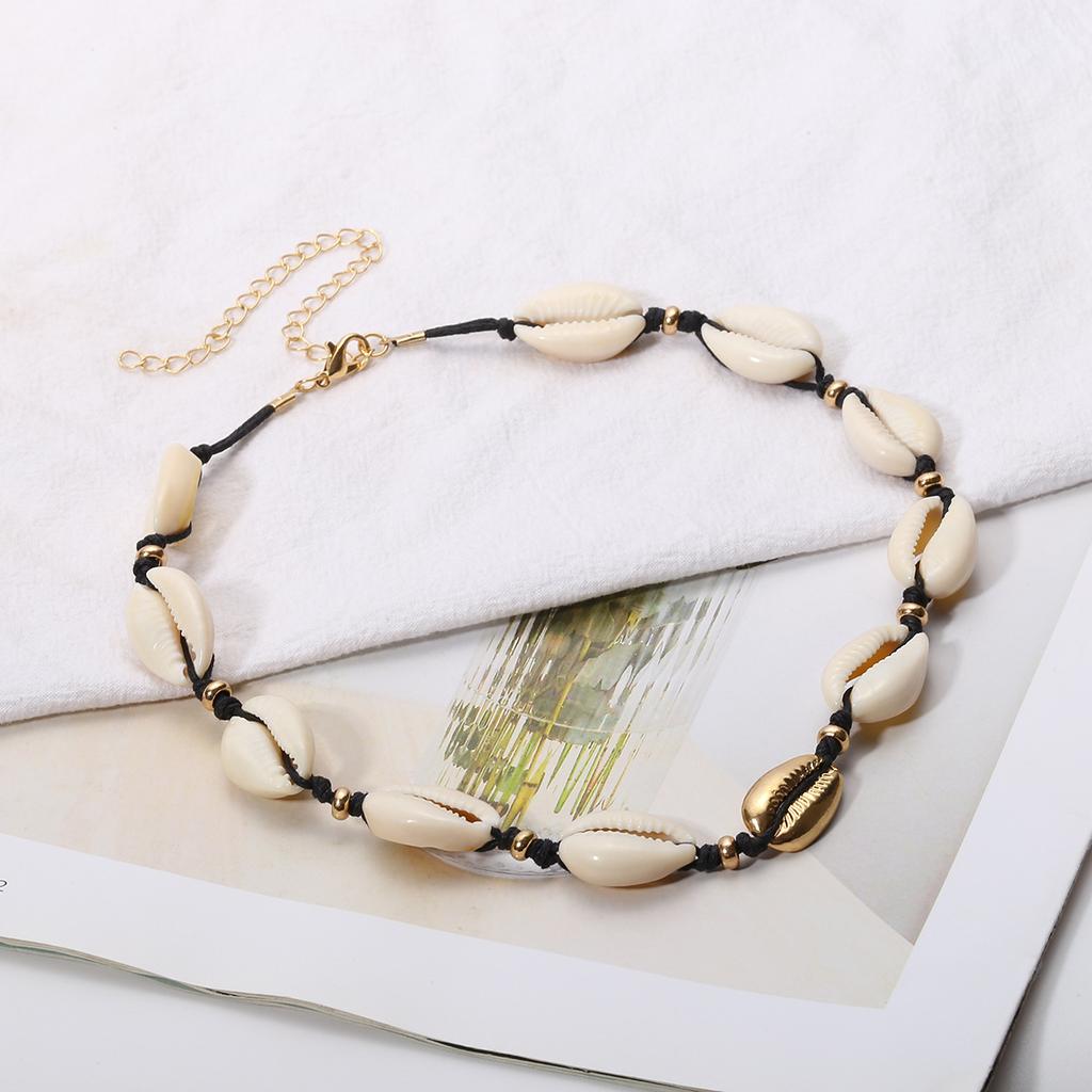 Accessories, Personalized Fashion Hawaiian Beach Shell Necklace, Hand-Knitted Set Combination Necklace