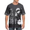 Jujutsu Kaisen Anime Tshirt Men Women Cartoon Print Top Tees Harajuku Tshirts Fashion Summer T-shirt