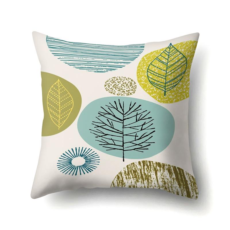Polyester Pillowcase Automobile Decoration Home Printed Pillowcase