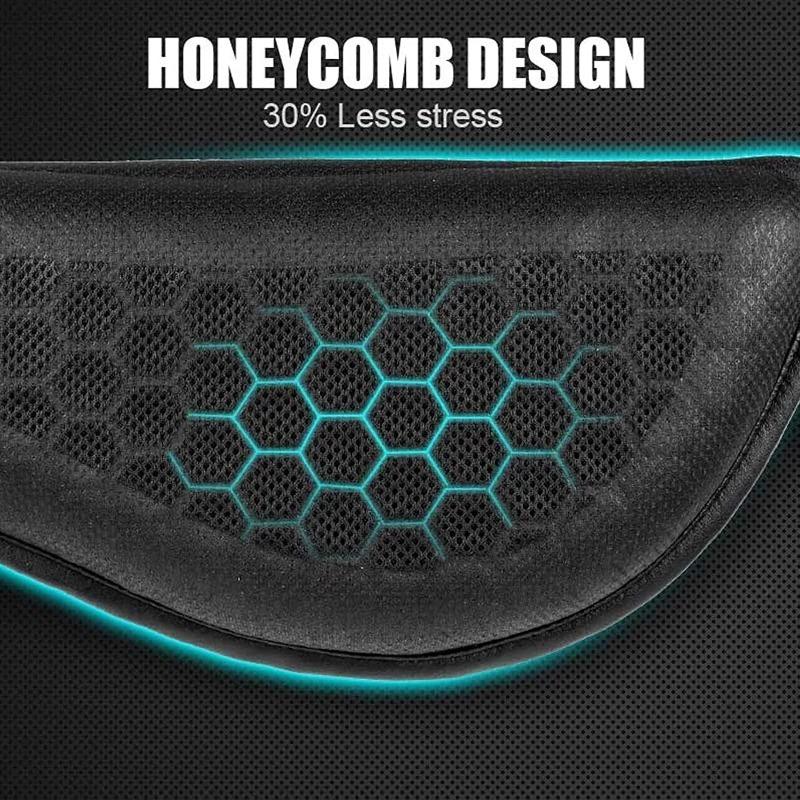 Motorcycle Seat Cushion 3D Honeycomb Anti-slip Motorcycle Gel Seat Cushion Moto Pressure Relief Ride Seat Pad Moto Accessories