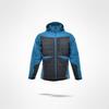 Men's hybrid winter softshell insulated work jacket - Comfort Winter SARA S Petrol-Black
