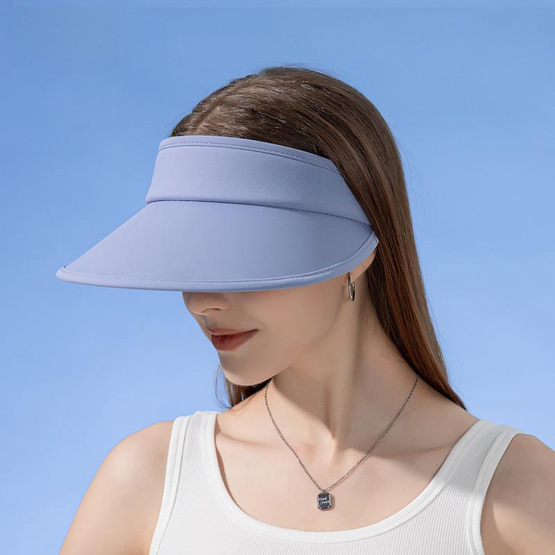 Summer Sun Hat For Women With Large Brim And Breathable Ice Silk Fabric For Sun Protection And Casual Wear