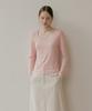 The Penny Back Detail Long Sleeveless T - Light Pink
