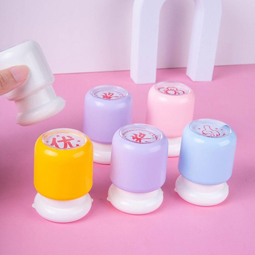 DIY Educational Stamper Photo Album Decor Award Seal High-quality Comments Stamp School