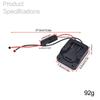 Adapter for Parkside X 20V Lithium Battery Power Connector Easy Installation with 14 Gauge Wire and Enhanced Safety Features