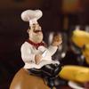 Handicraft Rustic Bakery Chef Resin Statue Simulated Model Farmhouse Cake Shop Decor Crafts Collectible Kitchen Chef Figurine