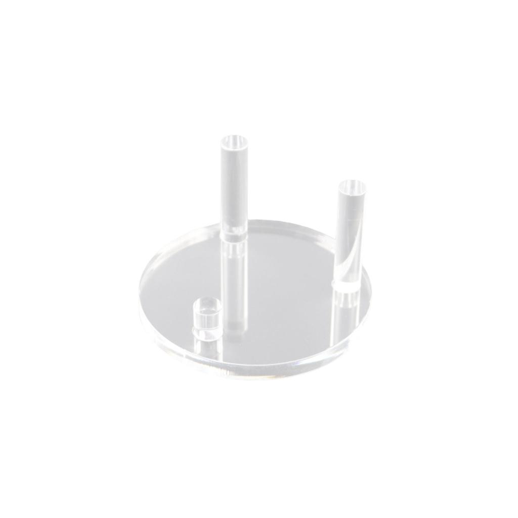 Clear Acrylic Easel Stand for Geodes and Fossils Display Large Crystal Holder Multipurpose Collectible Storage Rack