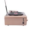 Bluetooth Speaker Vintage Record Player Speaker AM FM SW Radio Retro Rechargeable Portable Record Player Style Speaker