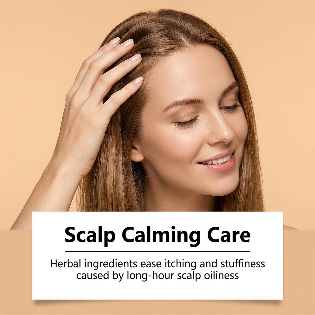 Clarifying Scalp Care Shampoo for Oily Hair, Refreshing Clean, Silky Shine