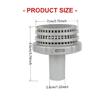 2pack Detachable Telescopic Rod Pool Skimmer Fish Pond Cleaning Filter for Various Pool Type