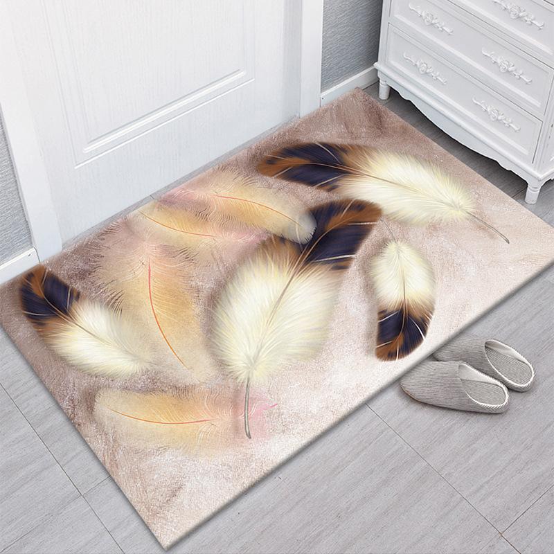 

Ковер Современный и минималистский коврик для двери в гостиную и ванную комнату, коврик для входа 90*120cm