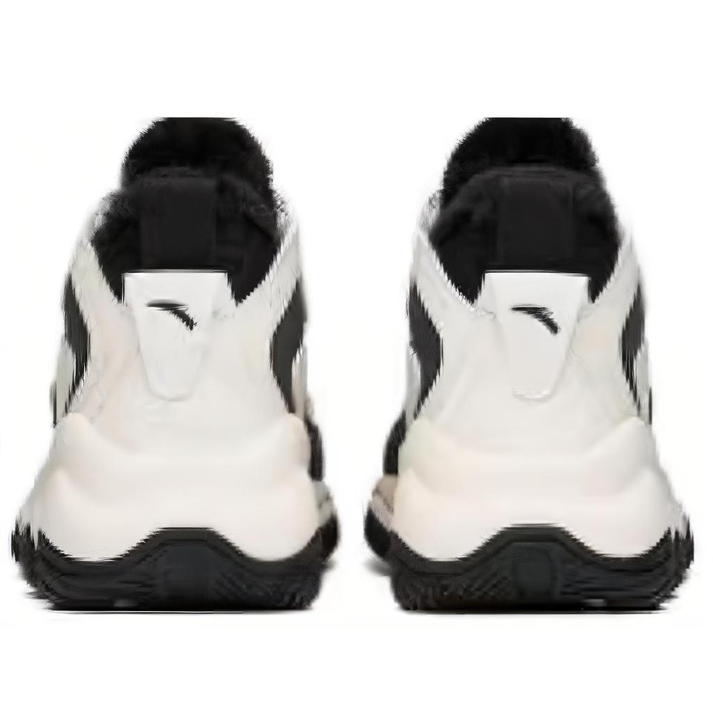 Anta Comfortable Versatile Non-Slip Wear-Resistant Low-Top Dad Shoes Men sneaker White Black Gray 112148090R-3