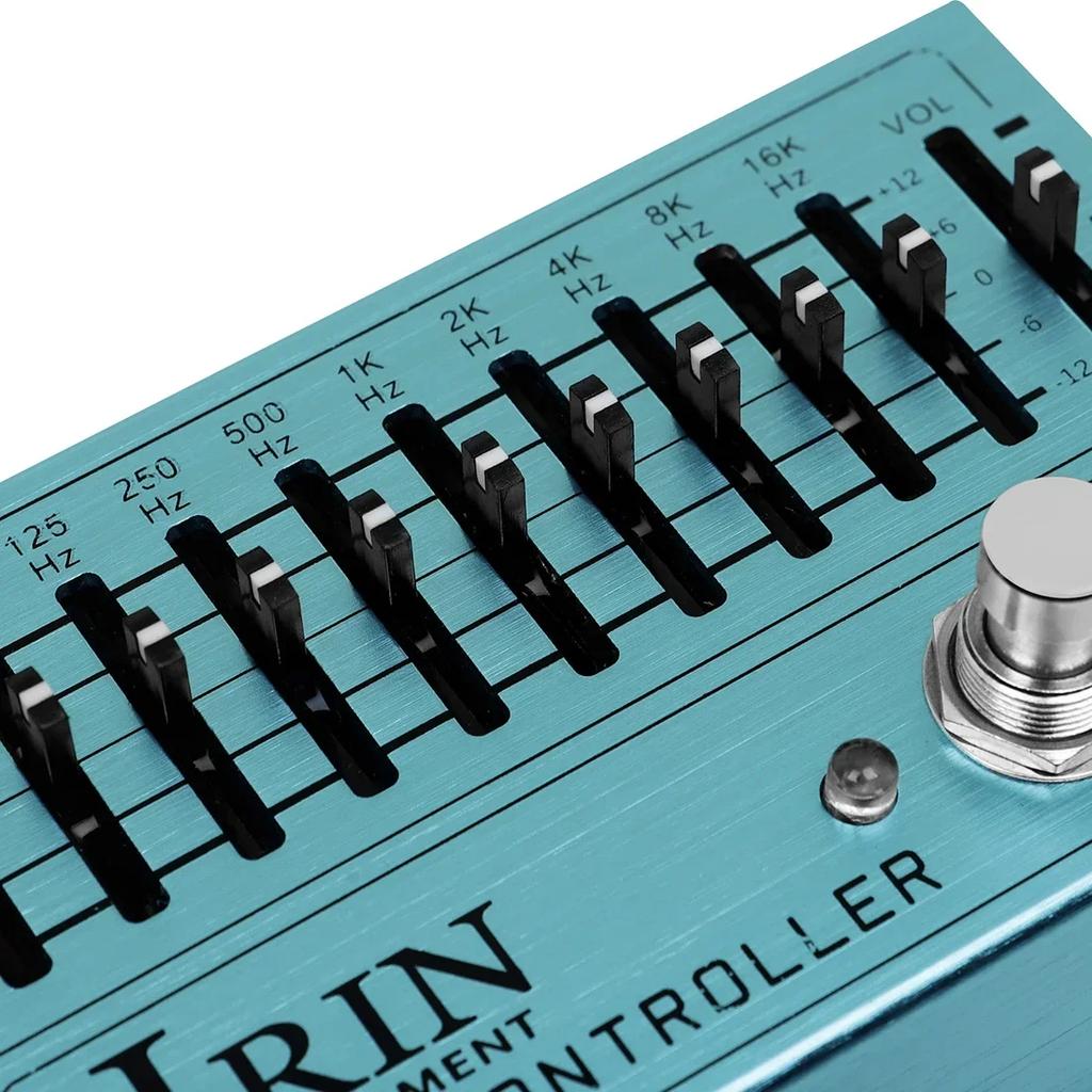 AN-40 Parametric EQ System 10-Band ISO Center Frequencies ±18dB Surgical Control True Bypass & XLR DI Out