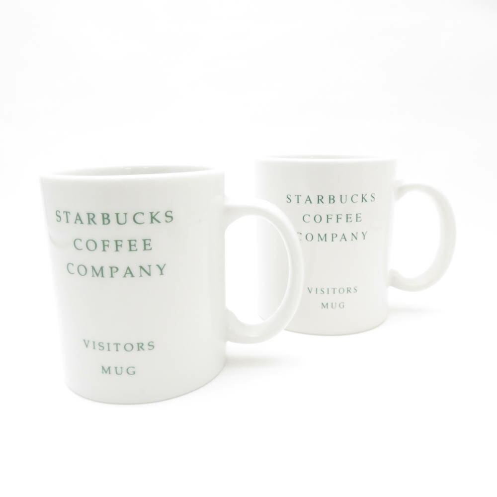 STARBUCKS Starbucks VISITORS MUG Visitor s Mug Set of 2 Seattle Headquarters Limited Starbucks Coffee SU13136P1 [Used]