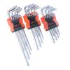 9-teiliges Torx-Sternschlüssel-Set Inbusschlüssel Sechskantschlüssel Doppelseitig L-Typ Sternschraubendreher Handwerkzeuge für Heimwerker-Heimreparatur