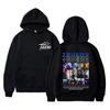 Trueno Graphic Hoodie Men Women Hip Hop Fashion Oversized Pullover Clothing Winter Casual Fleece Warm Long Sleeves Sweatshirt
