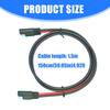 Universal SAE to SAE Solar Charging Cable for Electric Vehicles High Efficiency Charging for Solar Panel Battrey