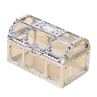 12 STÜCKE Vintage Transparente Aufbewahrungsbox Süßigkeiten Schmuckhalter Organizer Behälter Ausverkauf