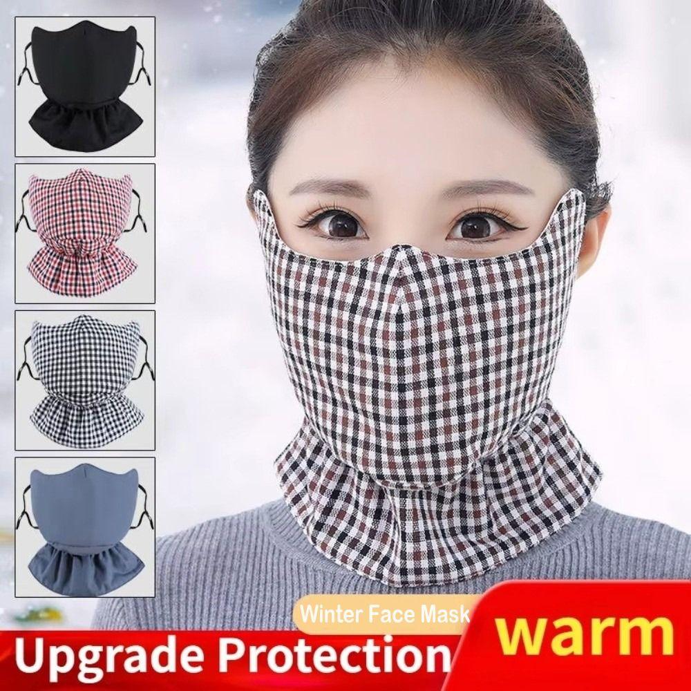 Cold-proof Riding Facial Protector Neck Protector Cycling Mask Durable Winter Face Mask  Winter