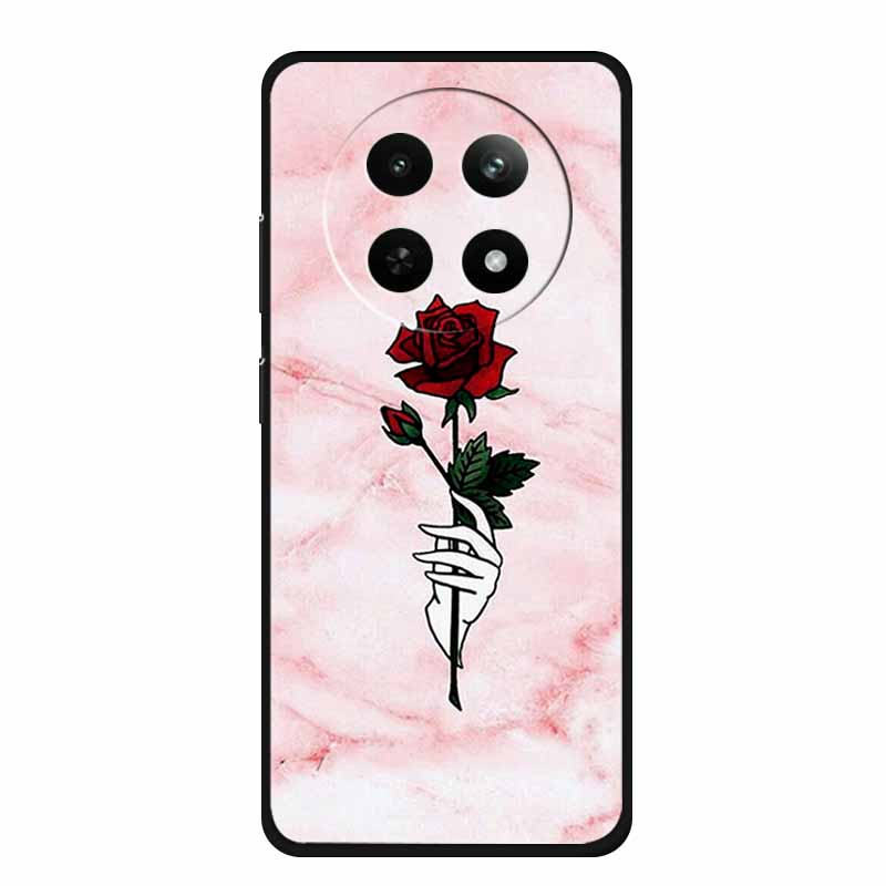 Case For Realme 13 Plus Marble TPU Soft Silicone Back Cover For Realme 13+ Cases Protective Mica Painted Colorful Bumper Capa