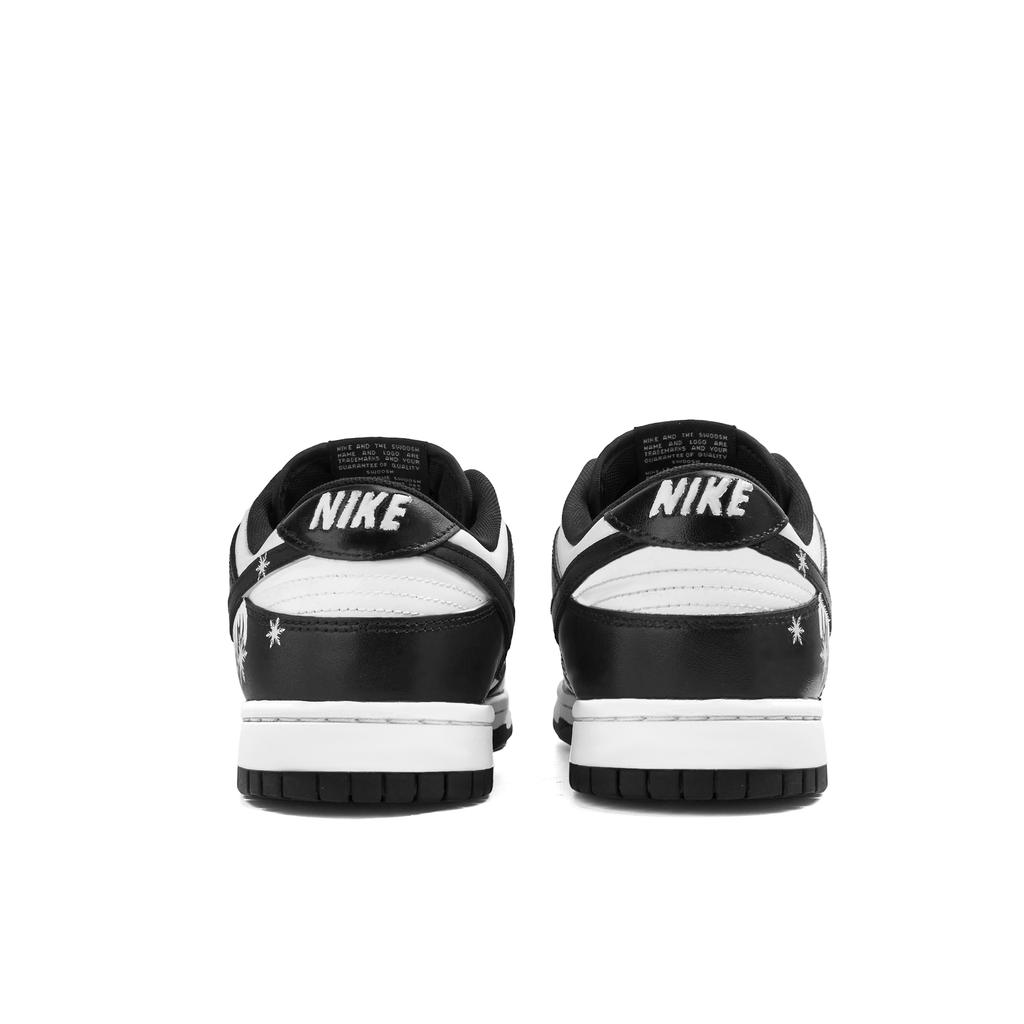 Nike Dunk Abrasion Resistant Low Top Skateboard Shoes Unisex Black HF5441-100(Team825-)
