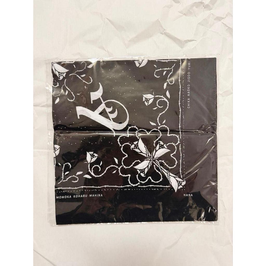 Used HANA BAD LOVE bandana black unopened new unused