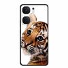 For Vivo iQOO Neo9 Pro Case TPU Silicone Soft Back Cover for Vivo iQOO Neo9 Neo 9 Black Fashion Cool Animals Coque Lion Tiger
