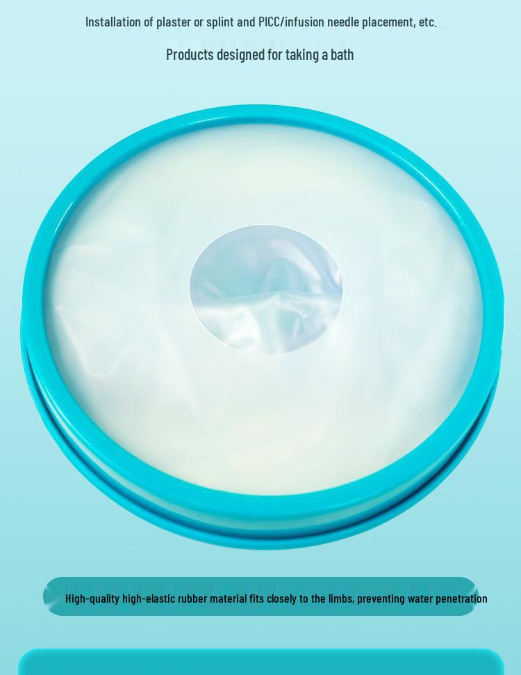 Waterproof Adult Knee & Foot Plaster Cover for Post-Op Bathing Protection