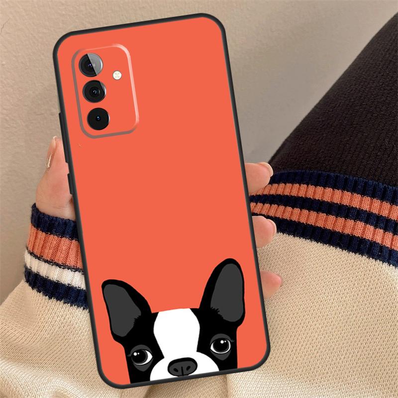 Funny french bulldog Case For Samsung Galaxy A16 A26 A36 A56 A55 A35 A15 A52 A32 A12 A53 A33 A13 A14 A34 A54 A17
