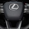 1pcs Car Steering Wheel Center Emblem Decoration Sticker For Lexus NX IS 250 RX GS UX RX300 RX350 CT200H GX460 ES LX Fsport GX