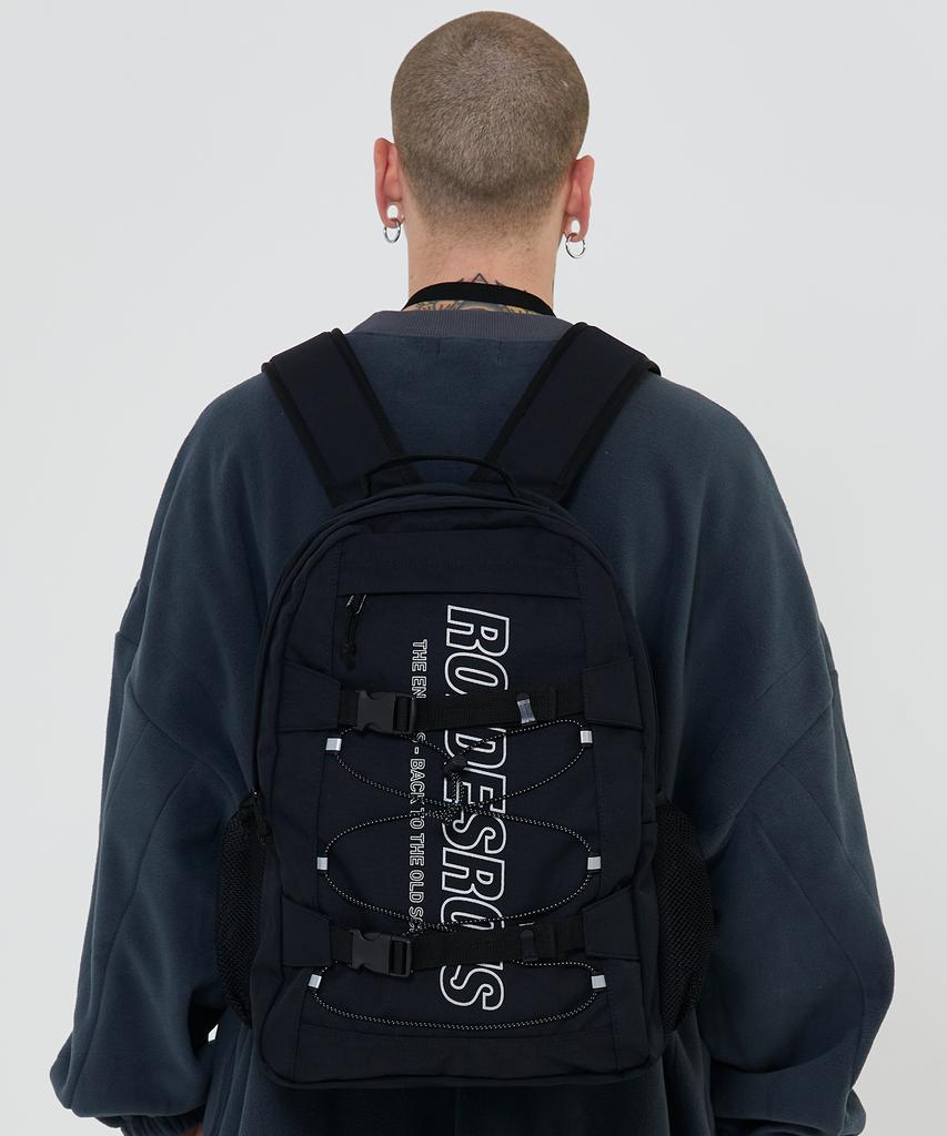 Roidesrois Rdr 3D Matrix 3M Scotch String Backpack (Black)