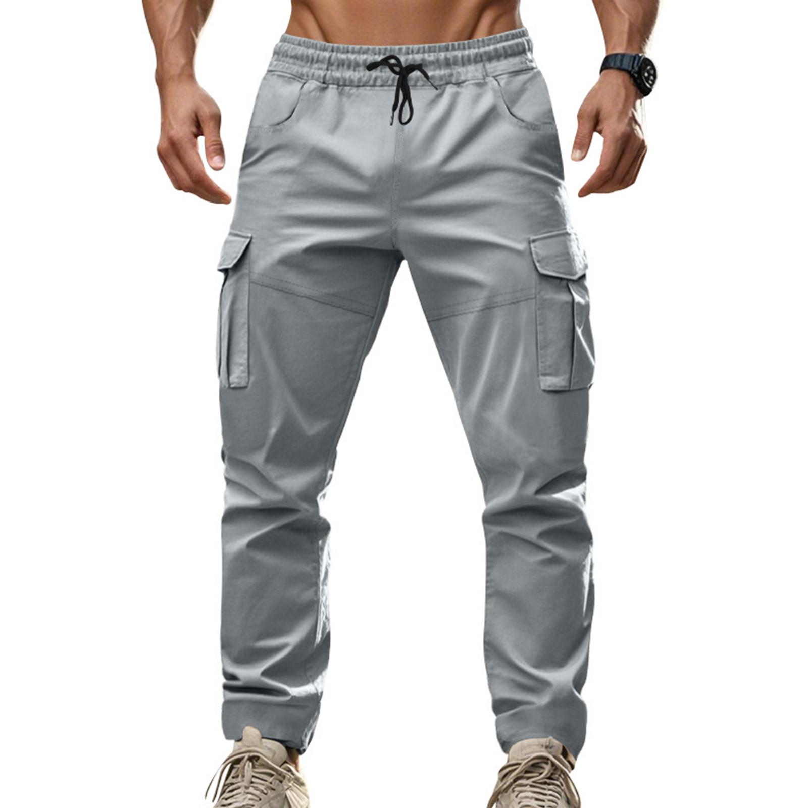 

Мужская рабочая одежда для активного отдыха Amikaji Sports Мужские повседневные брюки для бега M