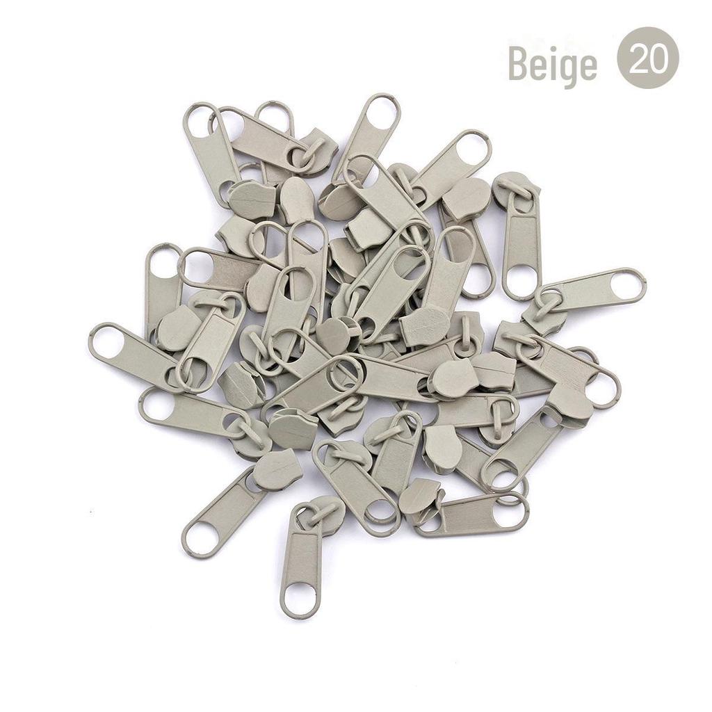 Colorful No. 3 Metal Zipper Pulls for Textile and Clothing