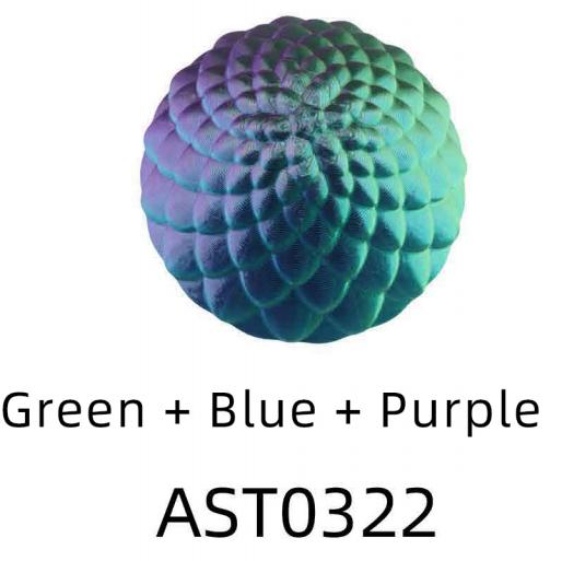 Tri-Colors Silk PLA 3D Printer Filament, PLA Filament 1.75mm, Dimensional Accuracy +/- 0.02 Mm, 1KG, Coextrusion 3D Filament