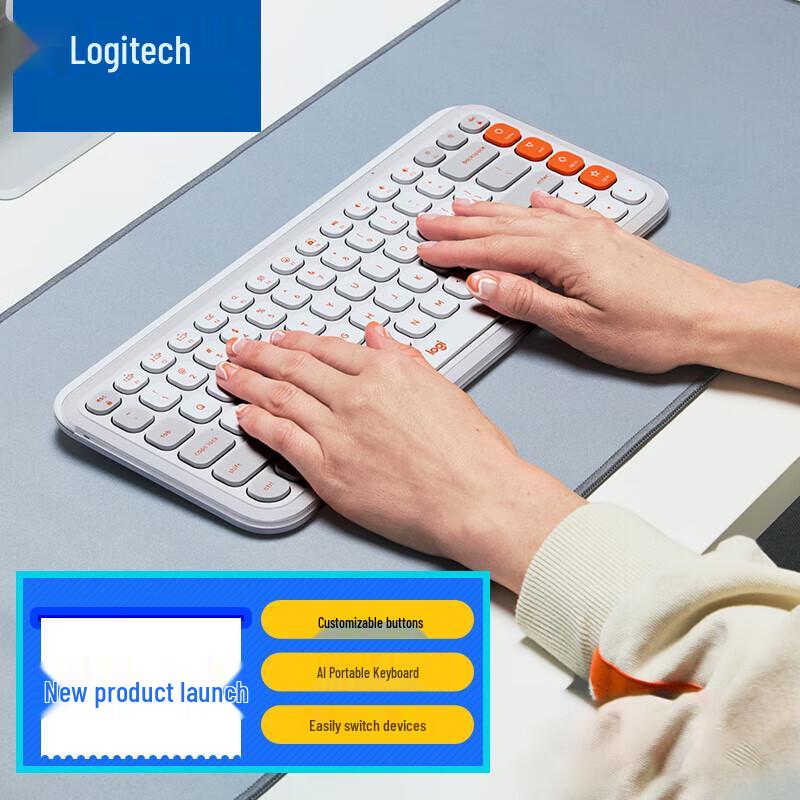 

Logitech G POP ICON KEYS Wireless Bluetooth Keyboard