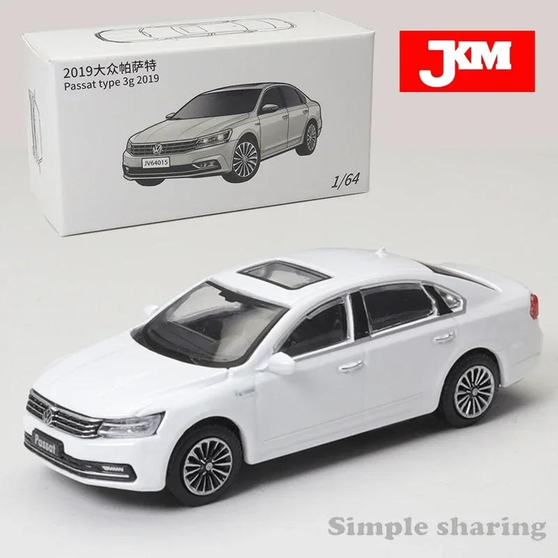 JKM 1/64Jeep Grand Cherokee Trackhawk Magotan PASSAT 2019 Mazda6 Alloy Automobile Die Casting Model Kids Xmas Gift Toys for Boys