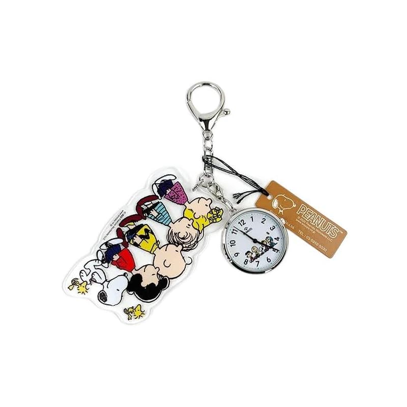 

[Field work] watch ladies snoopy analog key chain watch silver PNT035-1