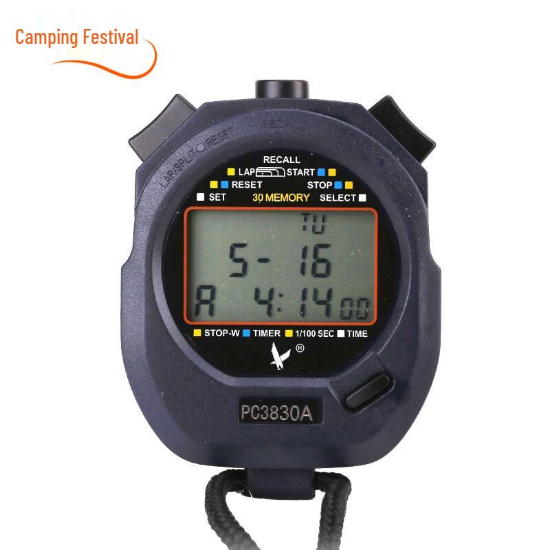 Yecamps Multi-functional Waterproof Sports Stopwatch