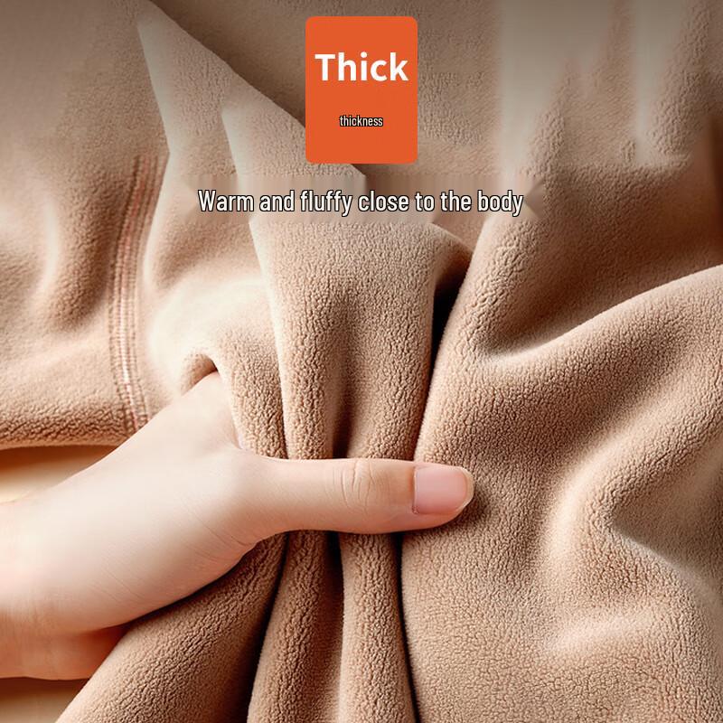 Damen Thermounterwäsche-Set aus fleecegefütterter Lammwolle