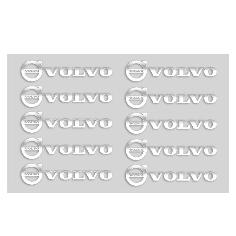 

3D Metal Emblem Sticker Car Interior Decoration Styling Decals For Volvo Polestar AWD V50 S60 XC60 S40 XC40 XC90 V60 S80 S90 V90