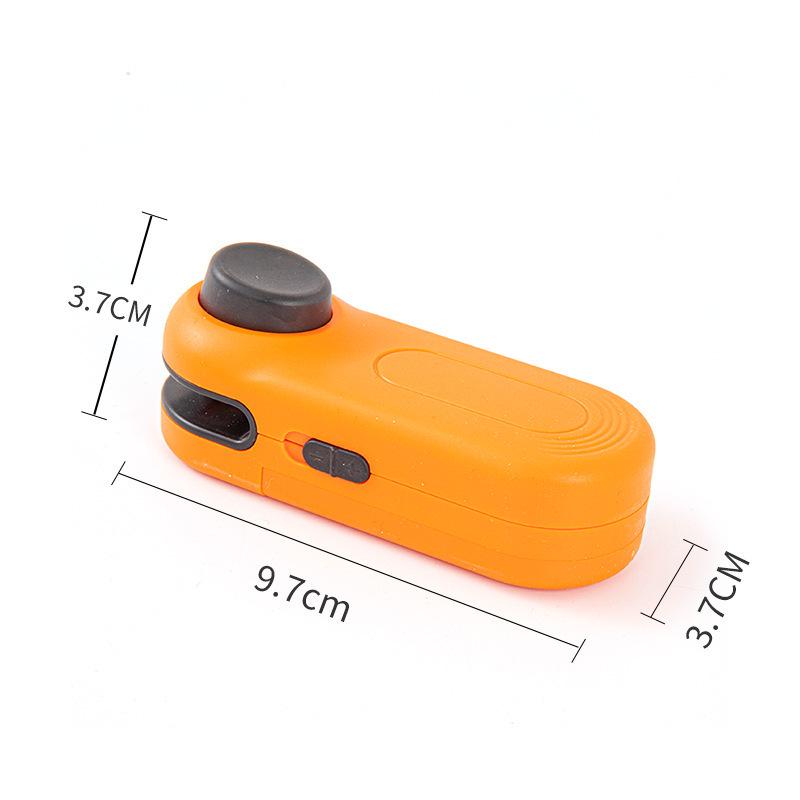 Portable Mini Snack Sealer - Compact Household Heat Sealer for Moistureproof Food Preservation in Plastic Bags
