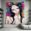 Boa Hancock Wall Tapestry Aesthetic Wall Hanging Printed Fabric Blanket Decorative Tapestries For Bedroom Living Room Home Decor