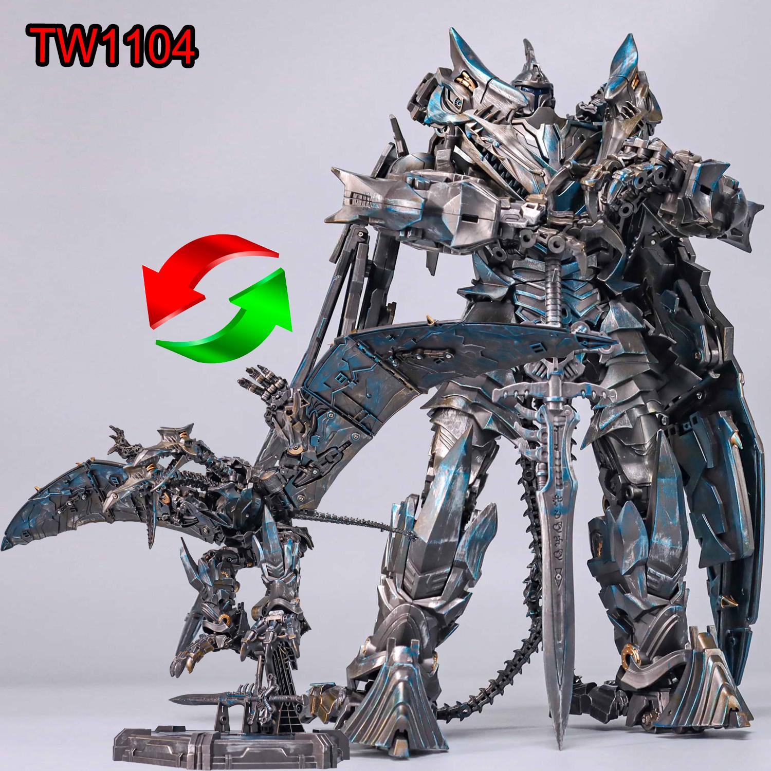 BAIWEI Трансформер Страйф TW1104 Игрушки-трансформеры TW-1104 Фигурка-экшен Свуп Модель Супербольшой Птерозавр С Подставкой