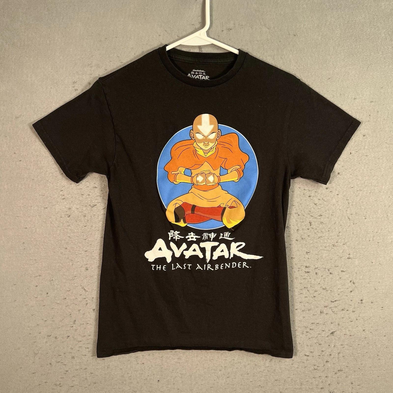 Avatar The Last Airbender Anime Promo T Shirt Adult Small Nickelodeon Mens S