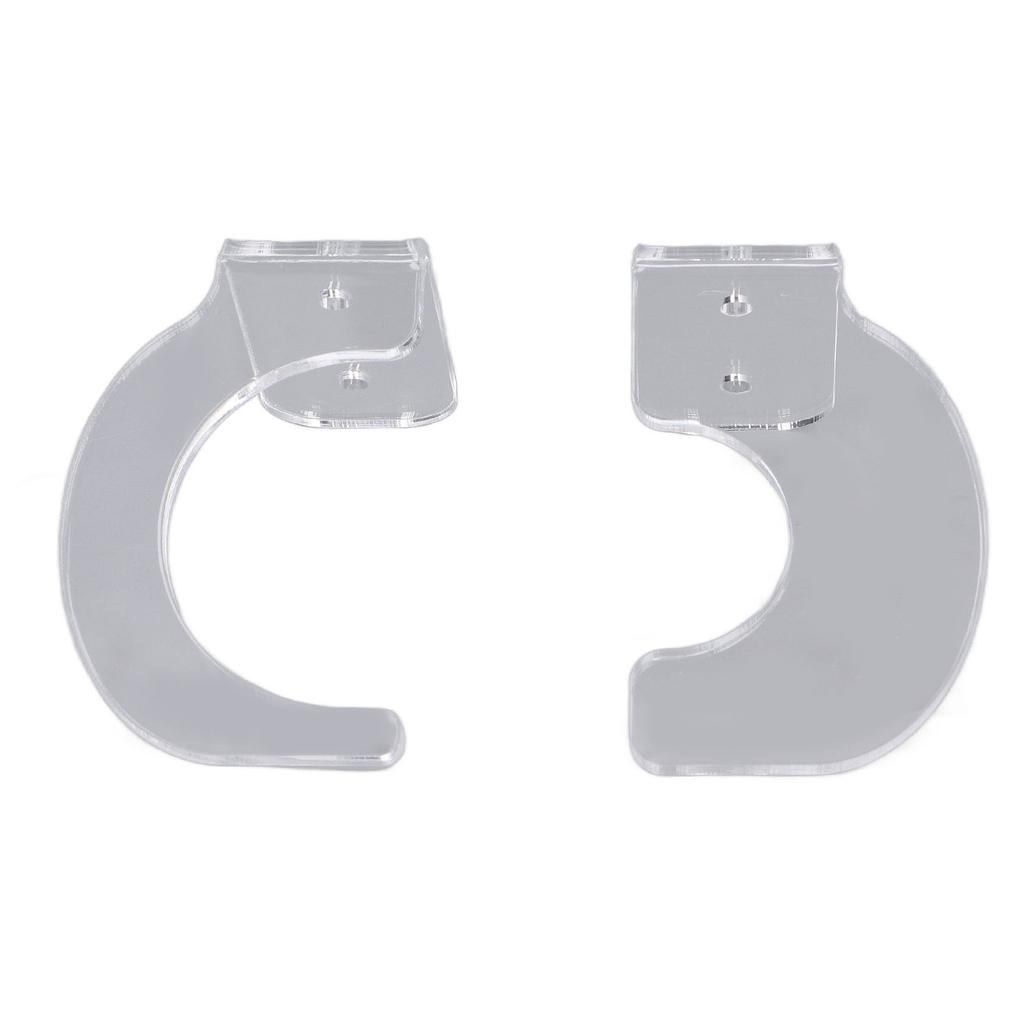 2Pack Wall Mount Sword Display Hanger Hanging Acrylic Holder Rack   for